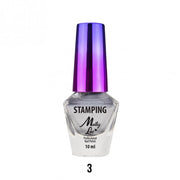 Lakier do Stempli Mollylac nr.3 Srebrny 10ml