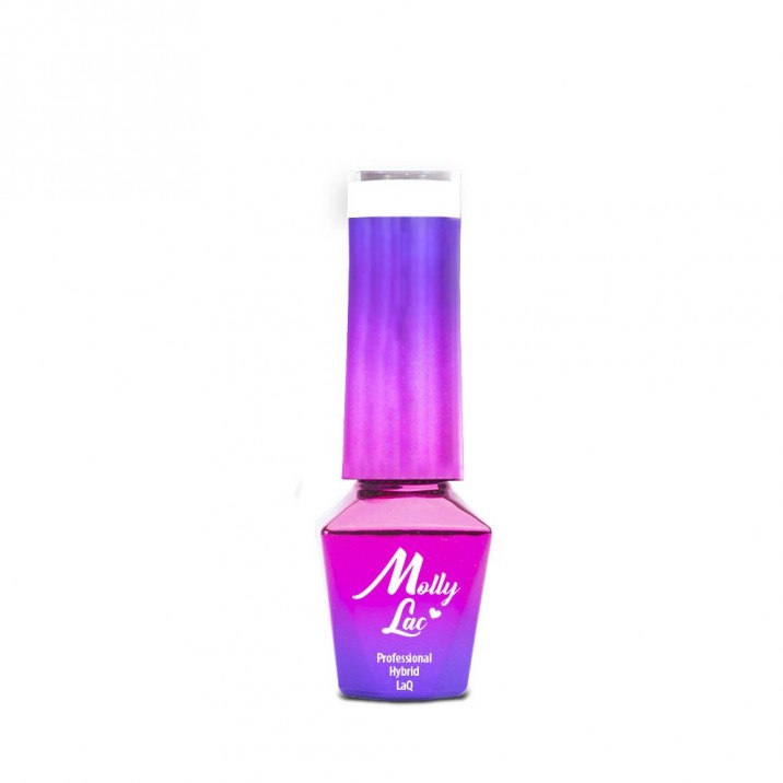 Lakier Hybrydowy MollyLac - Hypnotise White 5ml