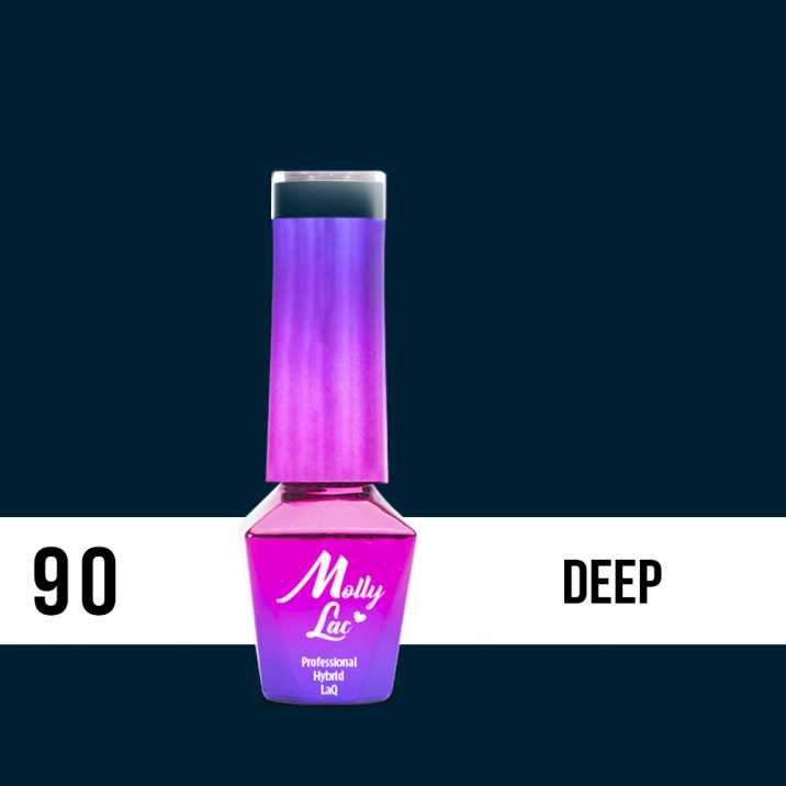 Lakier Hybrydowy MollyLac - Rest&Relax - Deep 5ml nr.90