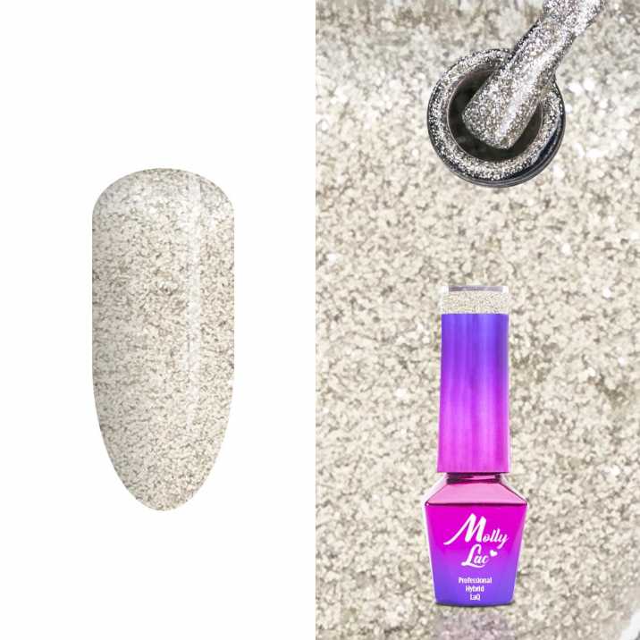 Lakier Hybrydowy MollyLac - Sensual - Victoria 5ml nr.207