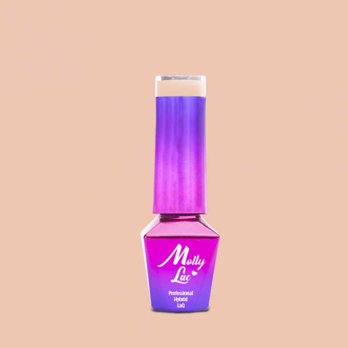 Lakier Hybrydowy MollyLac - Skin & Make Up - Naked 5ml nr.302