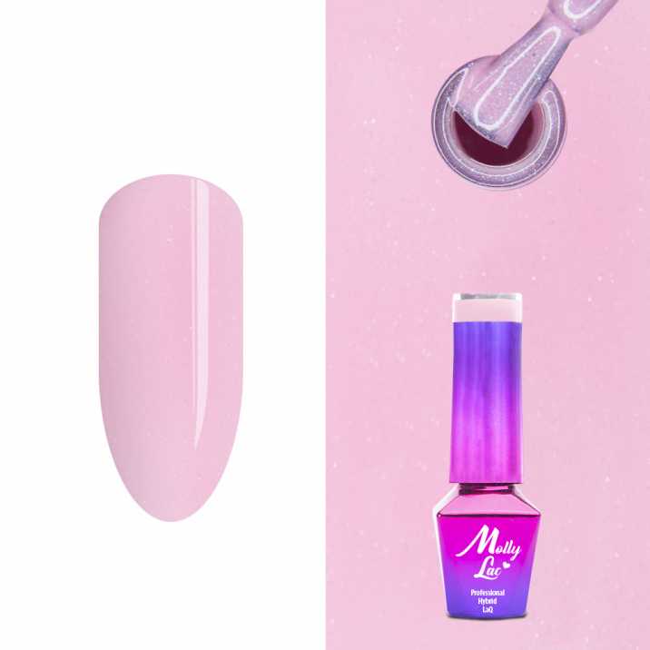 Lakier Hybrydowy MollyLac - Wedding - Yes, I do - Delicate Princess 5ml nr.24