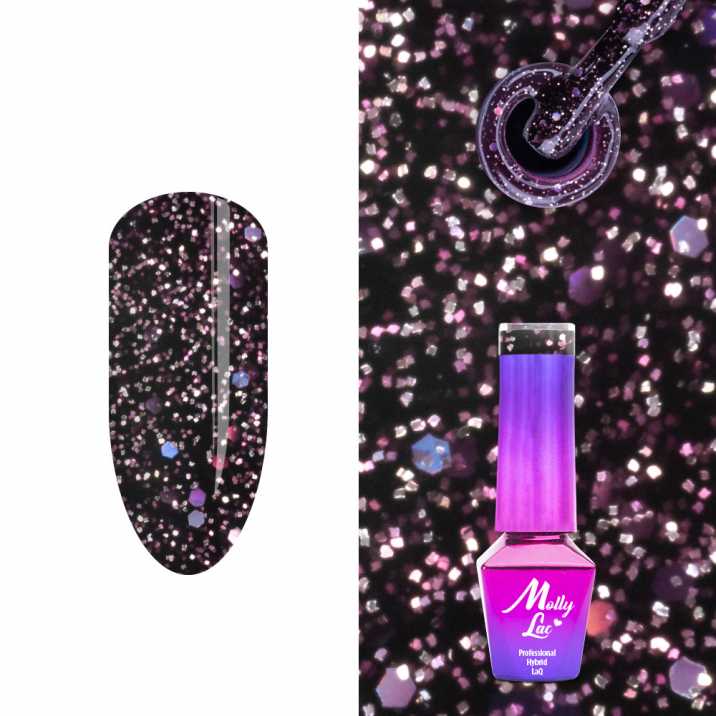Lakier Hybrydowy MollyLac - Bling it on! - Shinemazing 5ml nr.508