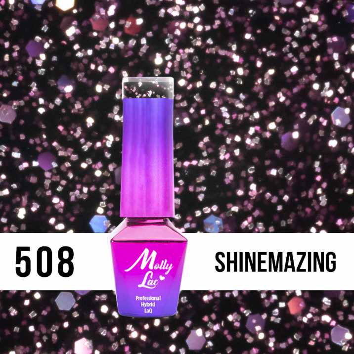Lakier Hybrydowy MollyLac - Bling it on! - Shinemazing 5ml nr.508