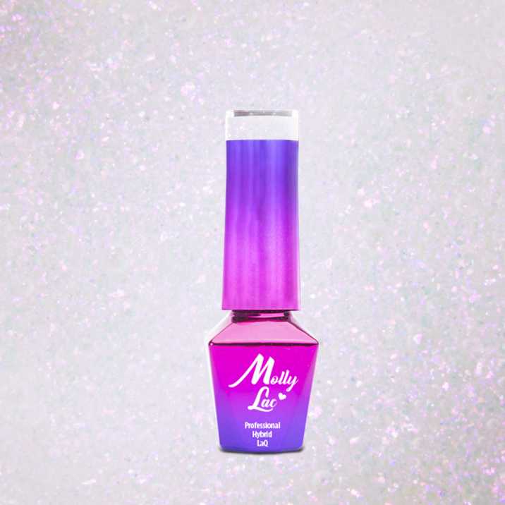 Lakier Hybrydowy MollyLac - Bling it on! - Sucree 5ml nr.500
