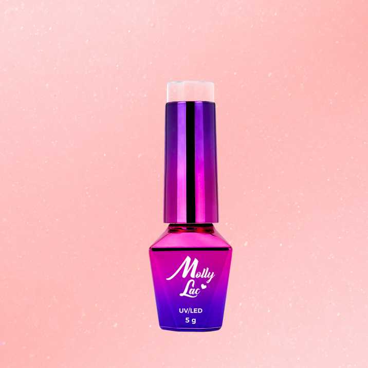 Lakier Hybrydowy MollyLac - Macarons - Fairy Cake 5ml No. 477