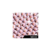 Cyrkonie A'la Swarovski SS3 Light Rose 50szt