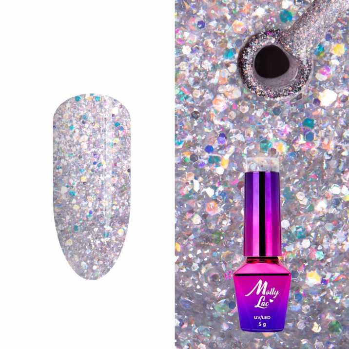 Lakier Hybrydowy MollyLac Spotlight Pearlight 5ml nr 630