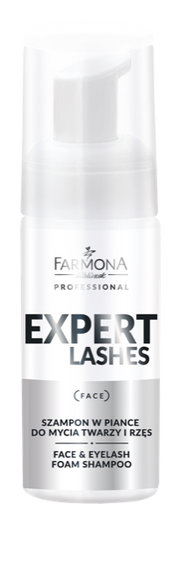 Farmona Expert Lashes Szampon w Piance do Mycia Twarzy i Rzęs 100ml