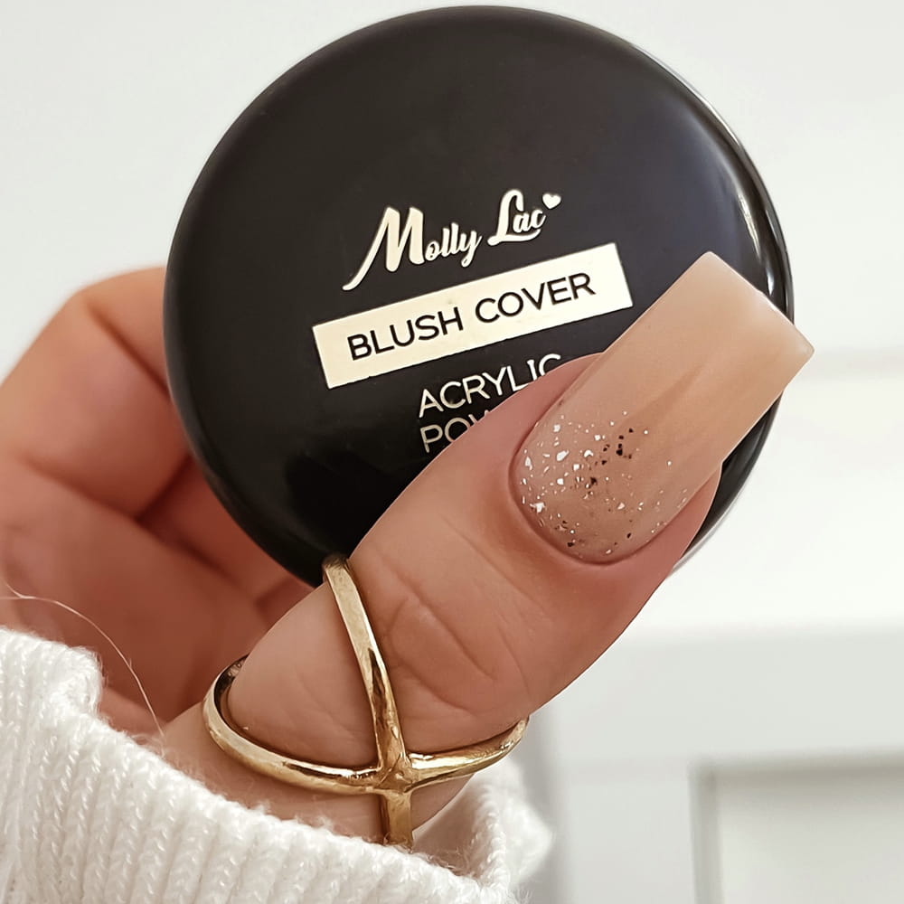 Mollylac Puder Akrylowy Do Paznokci Acrylic Powder Blush Cover 15 G