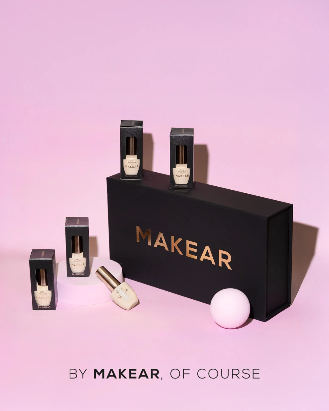 Makear Limitowany Set Flower Girl - Lakiery Hybrydowe 5 x 8 ml