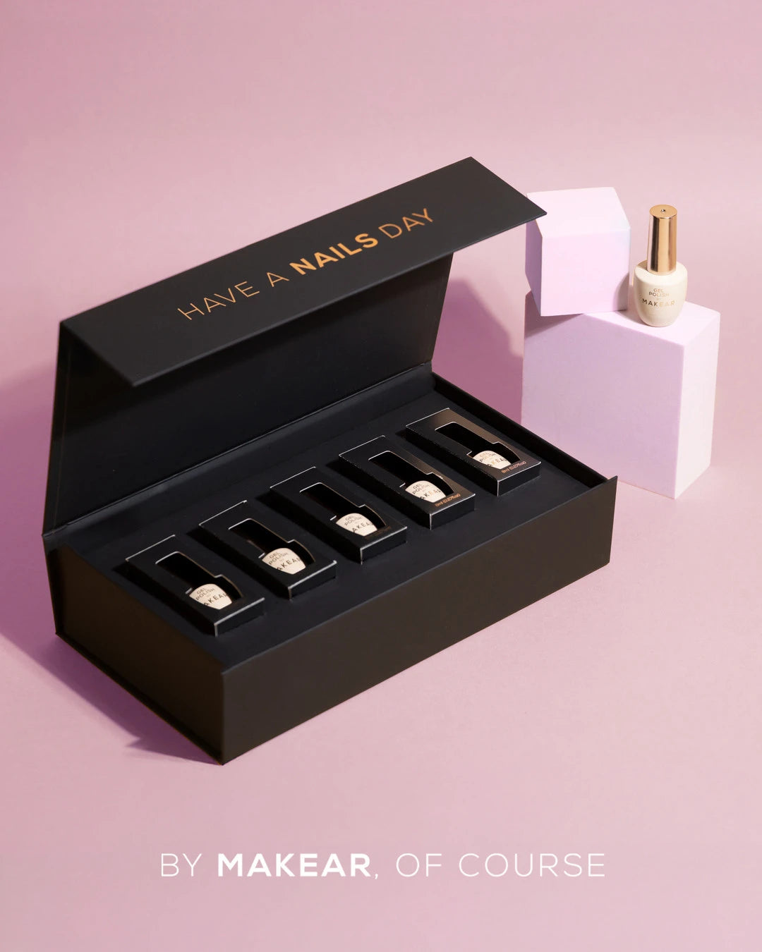Makear Limitowany Set Flower Girl - Lakiery Hybrydowe 5 x 8 ml