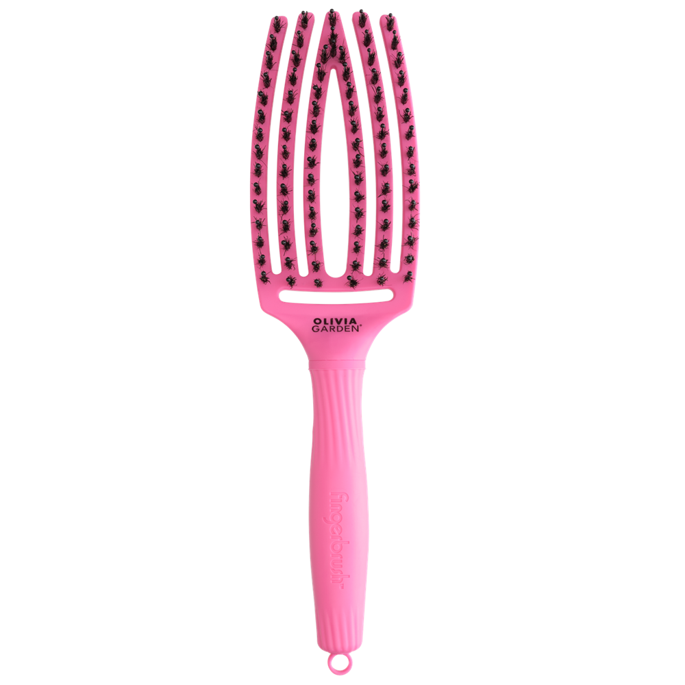Olivia Garden Fingerbrush Dolce Vita Pink Granita Combo Medium Szczotka Do Rozczesywania Włosów