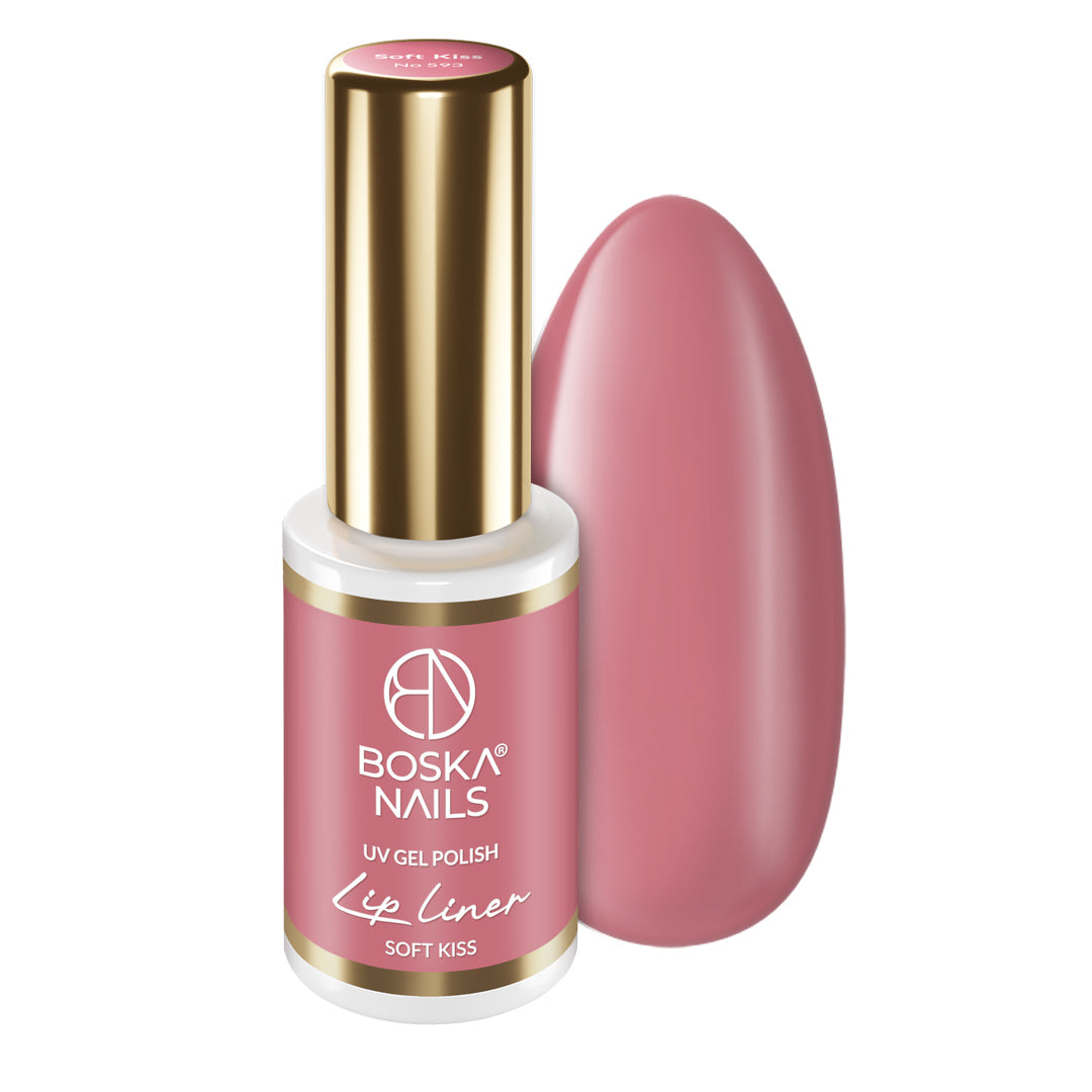 Boska Nails Boska Nails Hybrid-Nagellack Lip Liner Soft Kiss No 593 6ml — Inhaltsstoffe i ocena