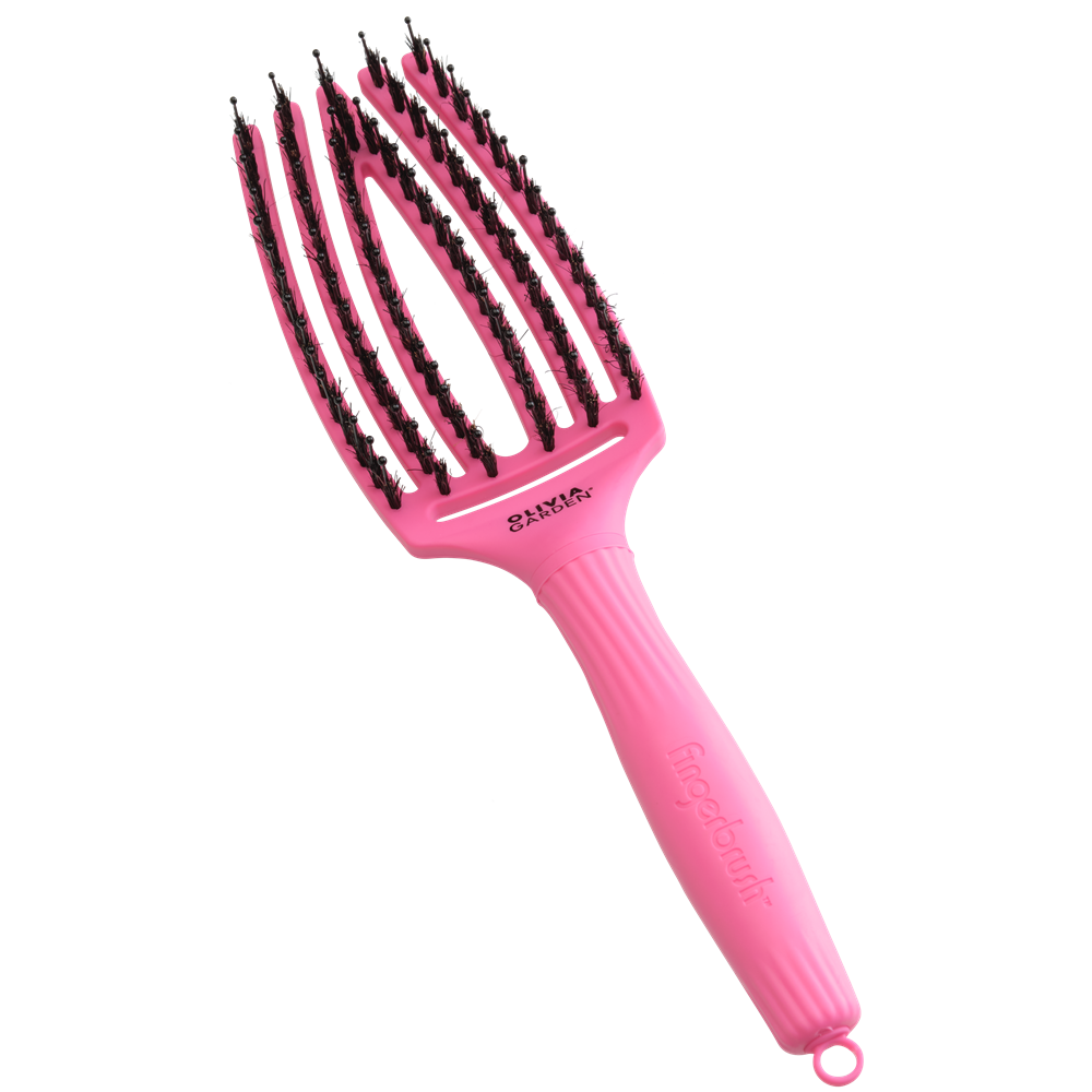 Olivia Garden Fingerbrush Dolce Vita Pink Granita Combo Medium Szczotka Do Rozczesywania Włosów