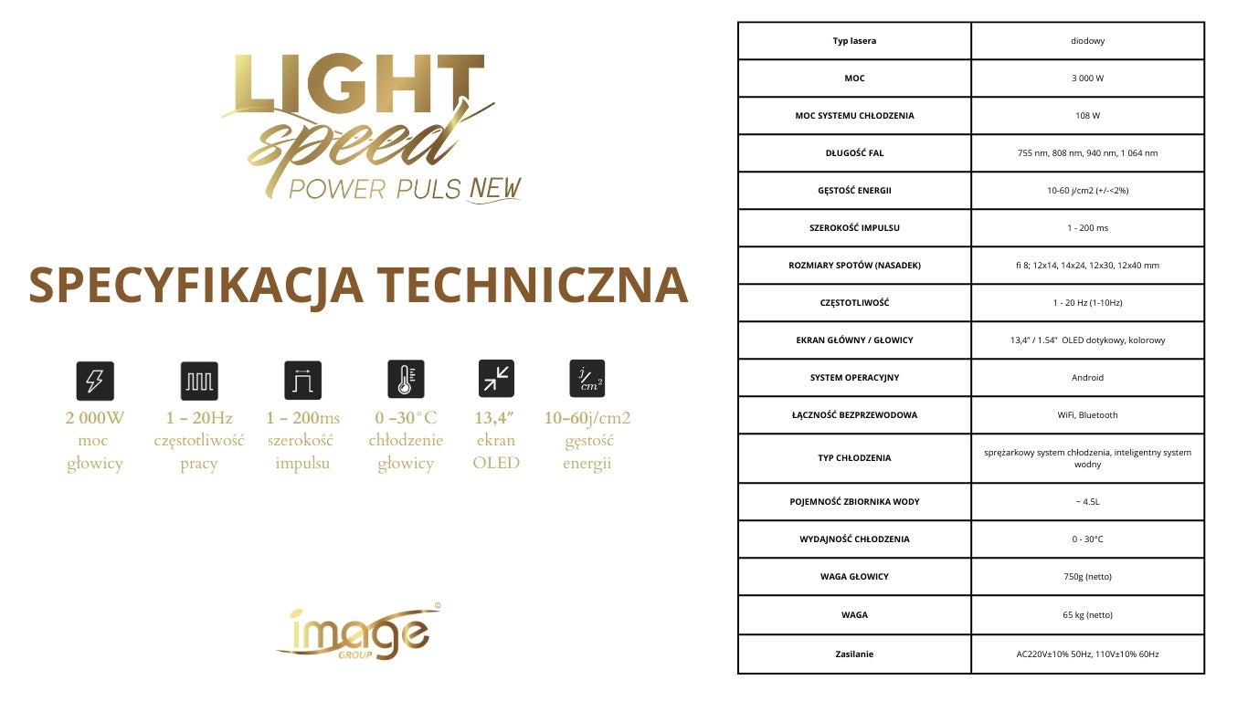 Light Speed Power Puls New - Laser Diodowy Do Epilacji