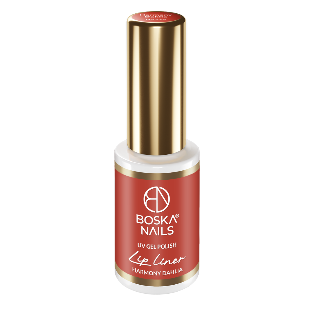 Boska Nails Lakier Hybrydowy Lip Liner Harmony Dhalia No 596 6ml