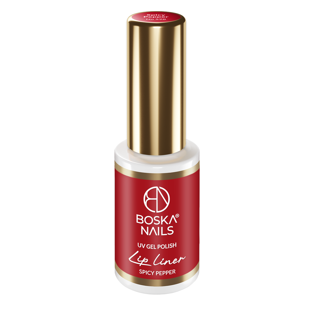 Boska Nails Lakier Hybrydowy Lip Liner Spicy Pepper No 598 6ml