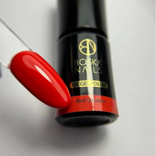 Boska Nails Lakier Hybrydowy Divine Red Solution No 330 6ml