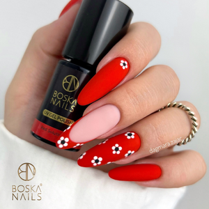 Boska Nails Lakier Hybrydowy Divine Red Solution No 330 6ml