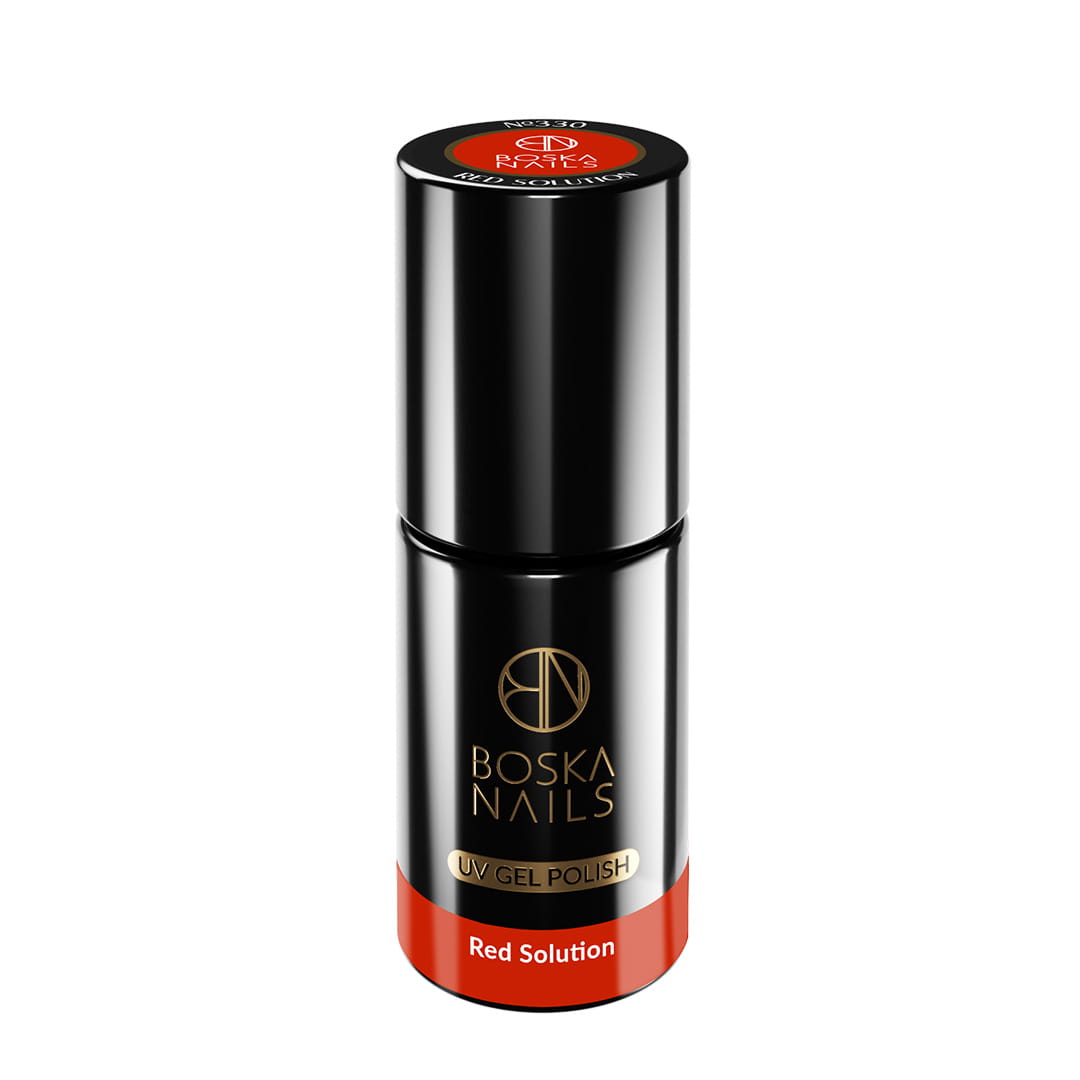 Boska Nails Lakier Hybrydowy Divine Red Solution No 330 6ml
