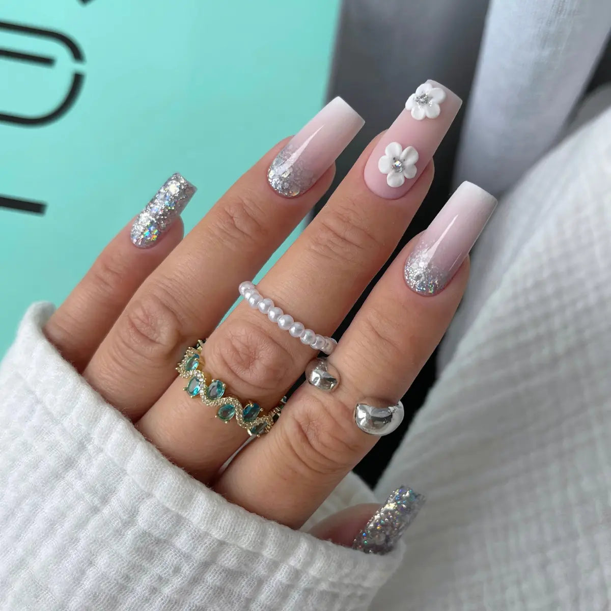 Yoshi Żel Do Zdobień Princess Gel UV LED No 1 Silver 5g