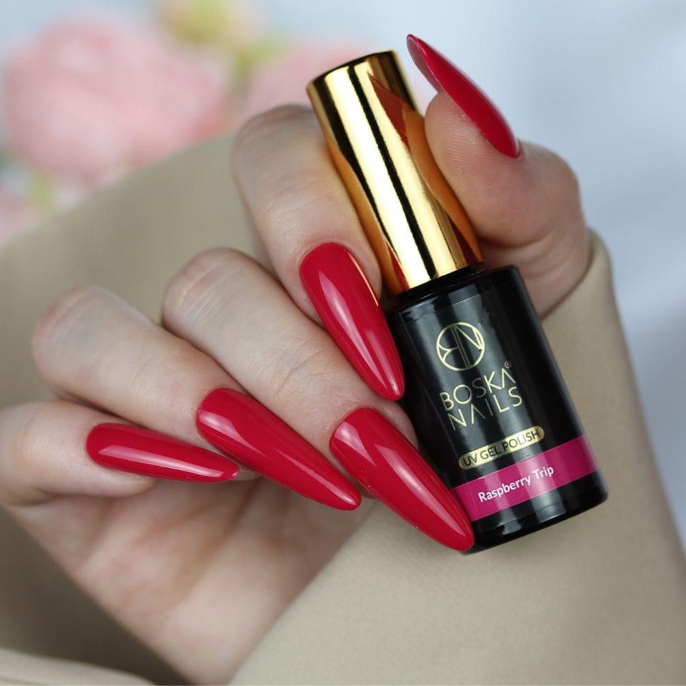 Boska Nails Lakier Hybrydowy Raspberry Trip UP No 556 10ml