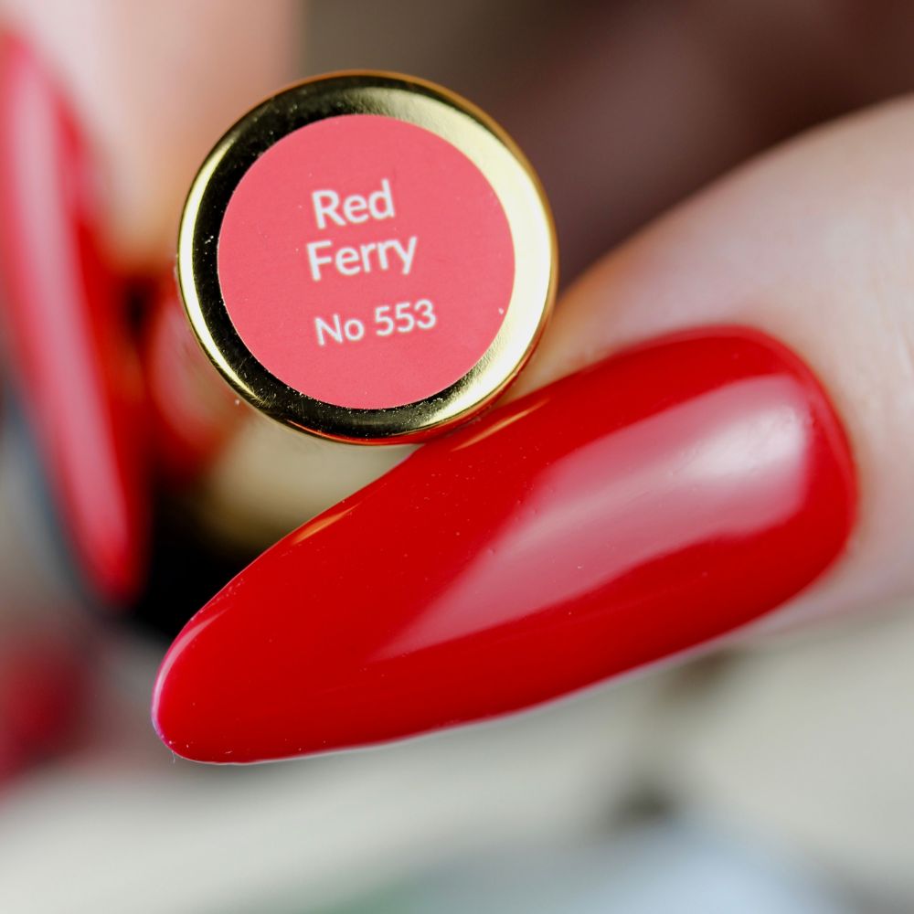 Boska Nails Lakier Hybrydowy Red Ferry UP No 553 10ml