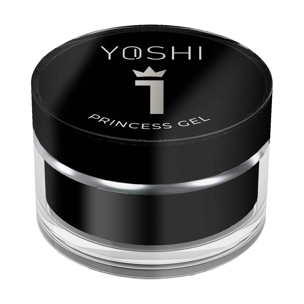 Yoshi Żel Do Zdobień Princess Gel UV LED No 1 Silver 5g