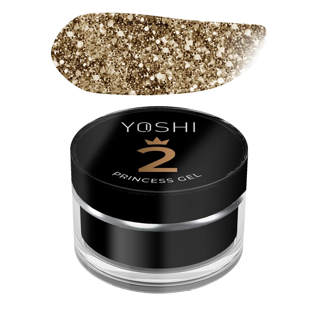 Yoshi Żel Do Zdobień Princess Gel UV LED No 2 Gold 5g
