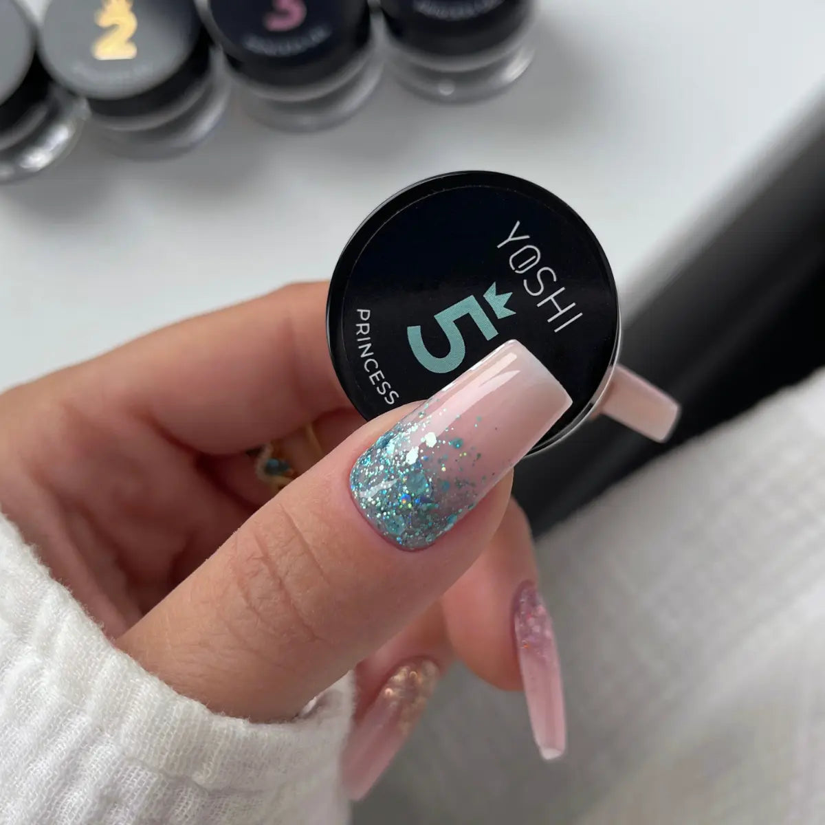 Yoshi Żel Do Zdobień Princess Gel UV LED No 5 Blue 5g