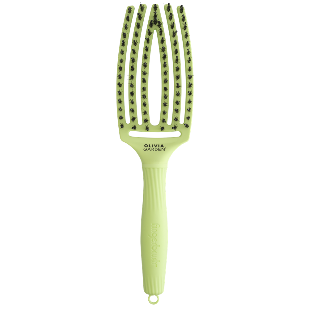 Olivia Garden Fingerbrush Dolce Vita Green Pistachio Combo Medium Szczotka Do Rozczesywania Włosów