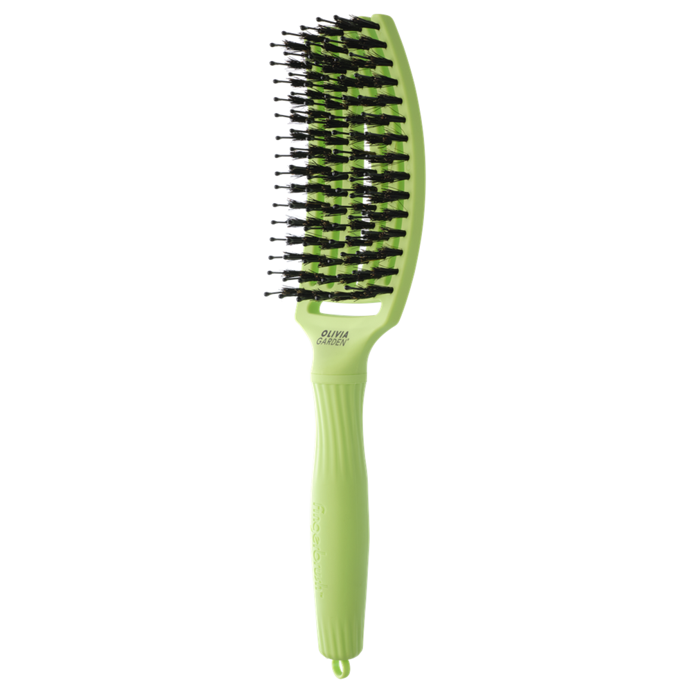 Olivia Garden Fingerbrush Dolce Vita Green Pistachio Combo Medium Szczotka Do Rozczesywania Włosów