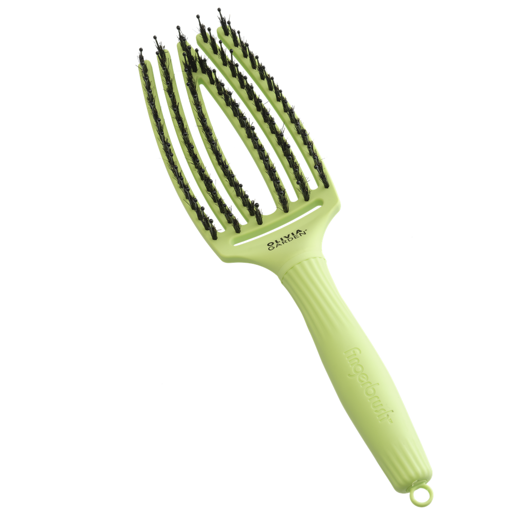 Olivia Garden Fingerbrush Dolce Vita Green Pistachio Combo Medium Szczotka Do Rozczesywania Włosów