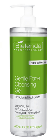 Bielenda Acne Free Pro Expert Łagodny Żel Oczyszczający Do Twarzy, Oczu I Ust, 500g