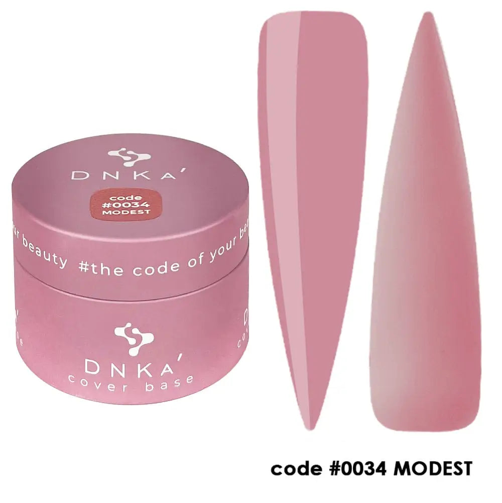 DNKa Rubber Base French Cover #0034 Modest 30ml