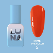 Lunamoon Lakier hybrydowy Rich One Color no 2 8 ml