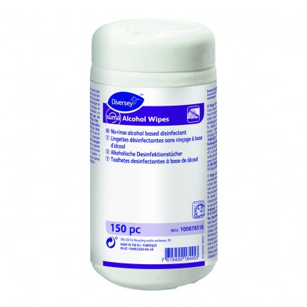 Diversey Suma Alcohol Wipes tuba-150szt.