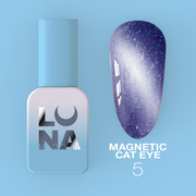 Lunamoon Lakier hybrydowy Magnetic Cat Eye 5 8 ml