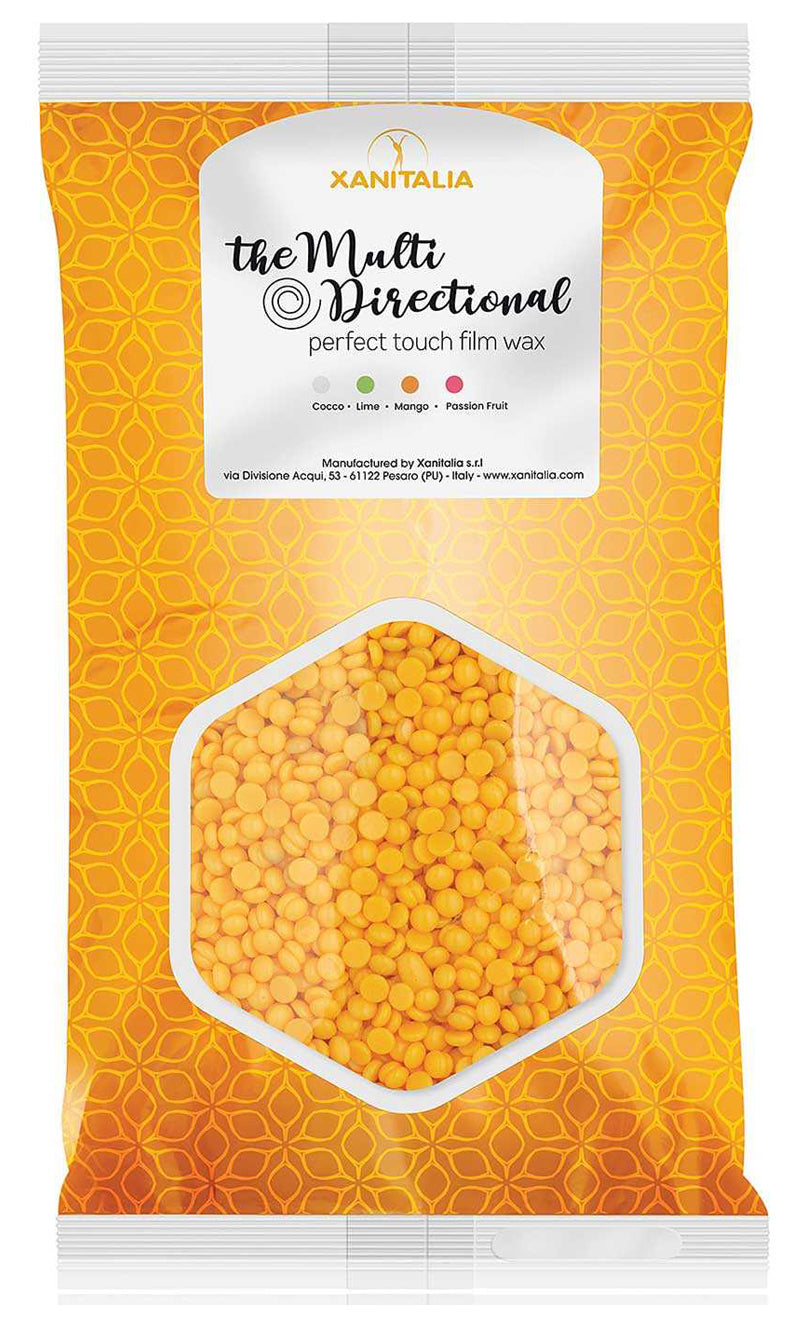 Premium Textile - Wosk Bezpaskowy do Depilacji w Perełkach Mango 1000gr