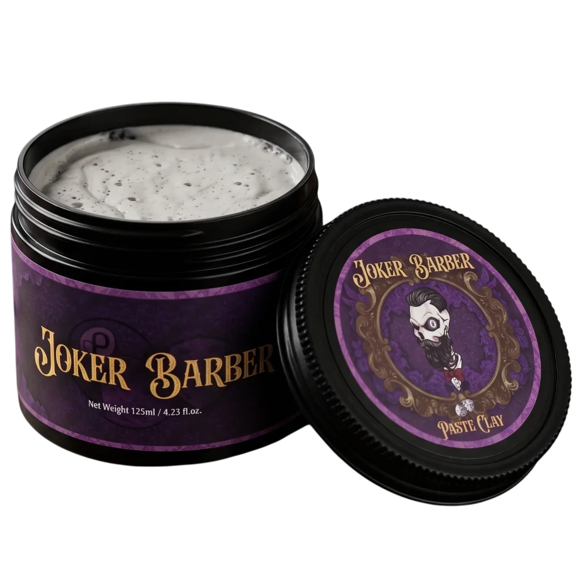 Joker Barber Paste Clay-Fiber Touch Matowa Pasta do Włosów z Glinką 125 ml