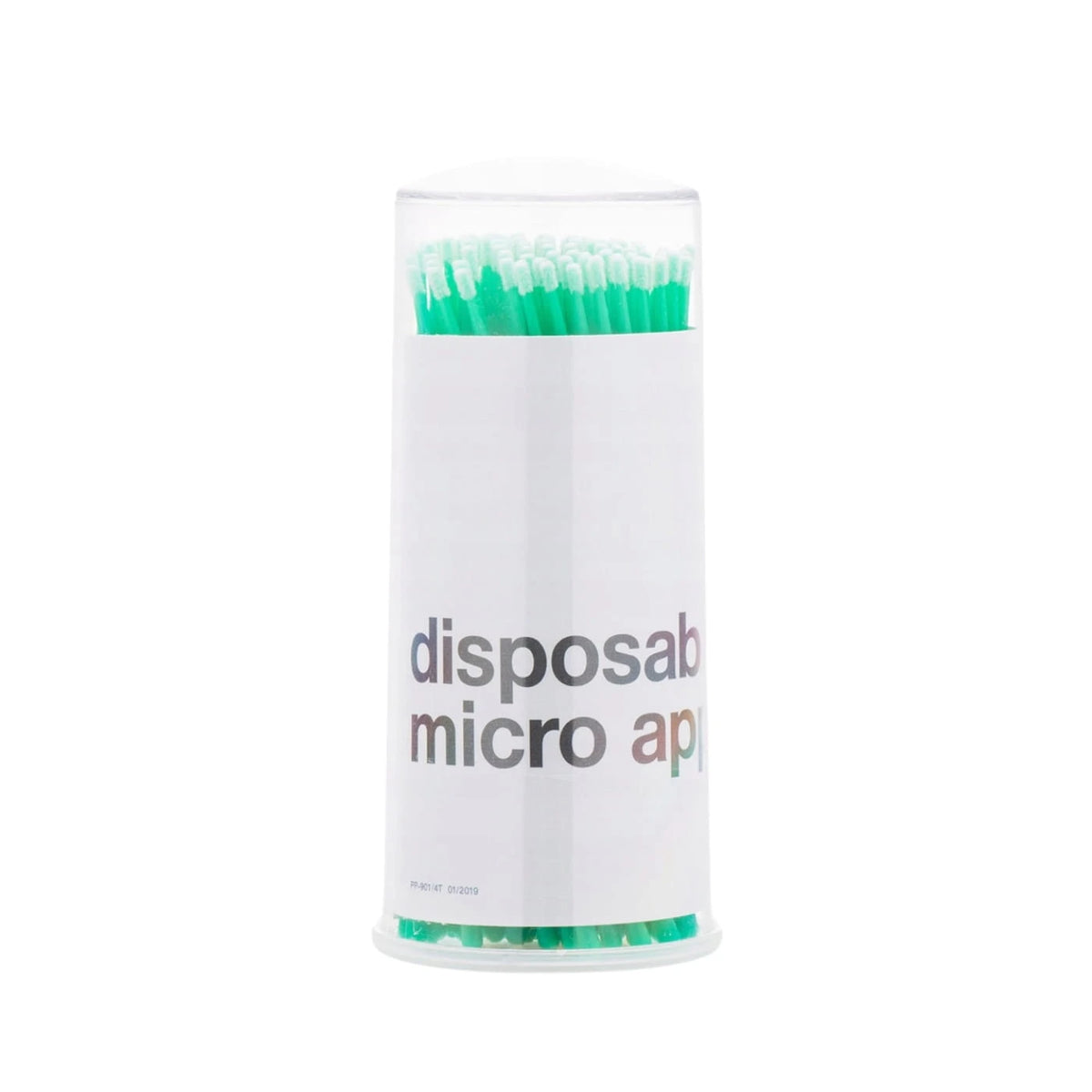 Cosmetico Mikroszczoteczki do rzęs zielone 2 mm 100 szt.