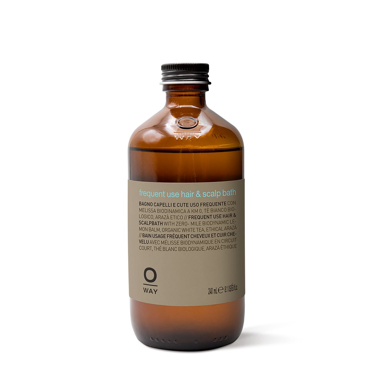 Oway Frequent Use Hair & Scalp Bath Delikatna Kąpiel Do Codziennej Pielęgnacji Skóry Głowy I Włosów Normalnych 240ml