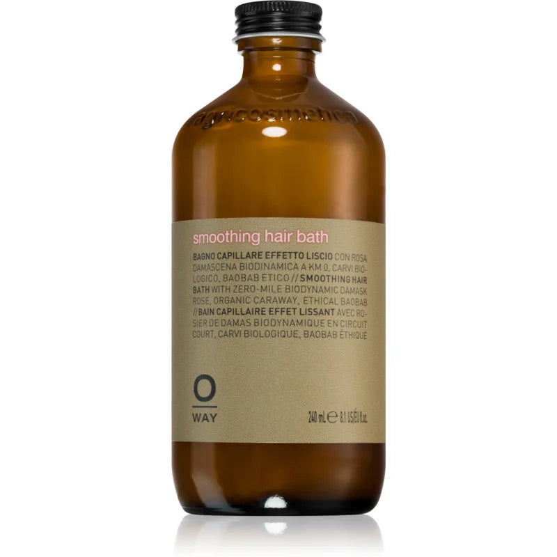 Oway Smoothing Hair Bath Wygładzająca Kąpiel Do Włosów Niezdyscyplinowanych 240ml