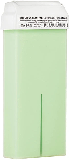 Wosk Do Depilacji Green Apple Z Szeroką Rolką 100ml