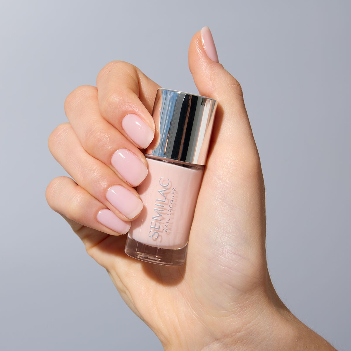 Semilac Lakier Klasyczny 101 Nail Lacquer Sheer Nude 9 ml