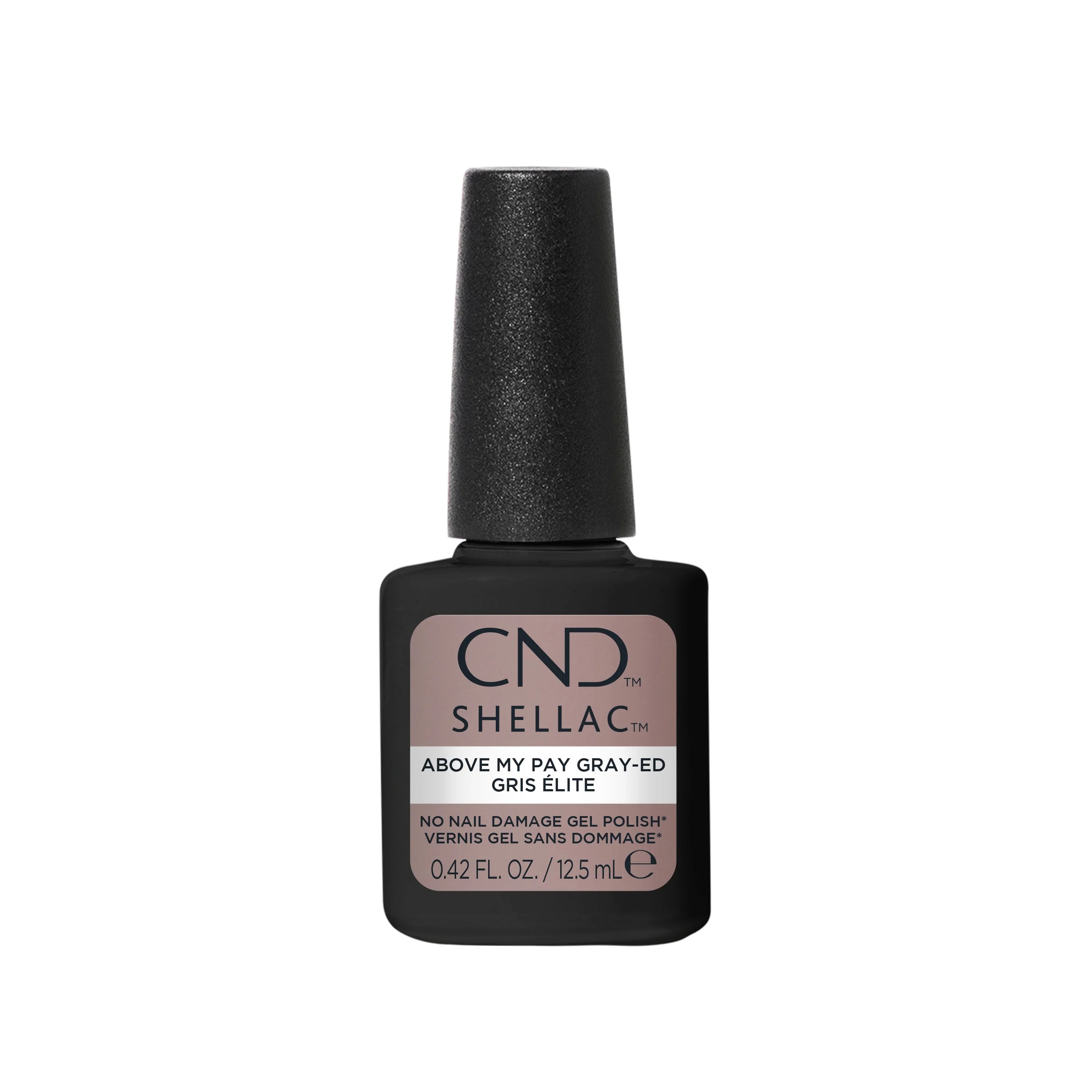CND Shellac Above My Pay Gray-Ed 0.42 oz 12,5 Ml