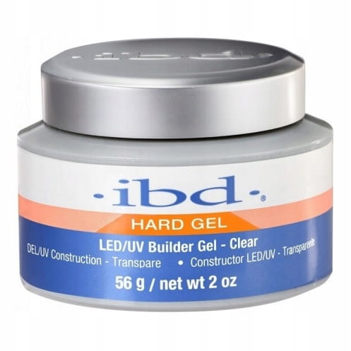IBD Żel Budujący Hard Gel Led/Uv Builder Clear 56g