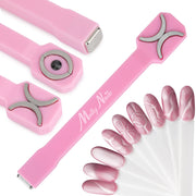 Molly Nails Magnetyzer Dwustronny Do Kociego Oka Cat Eye Różowy