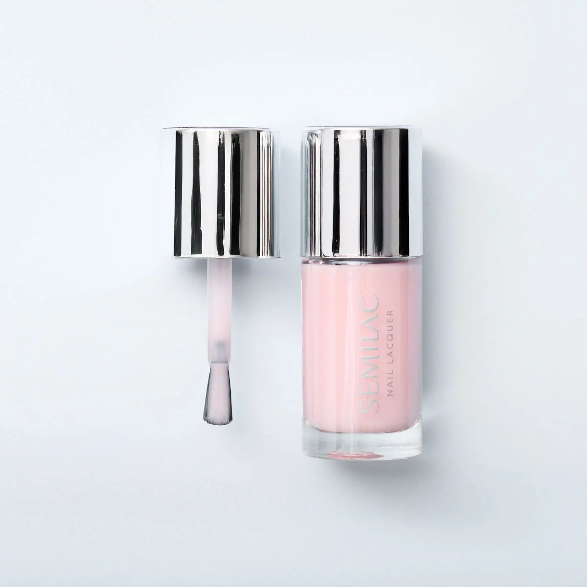 Semilac Lakier Klasyczny 102 Nail Lacquer Sheer Milky Pink 9 ml